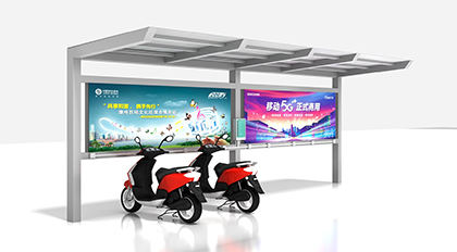 六安摩托車(chē)停車(chē)棚