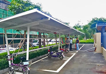 遂寧自行車棚制作廠家